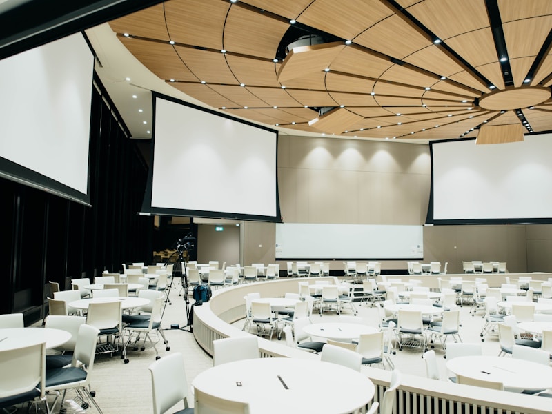 Community Space - corporate event venue with AV support