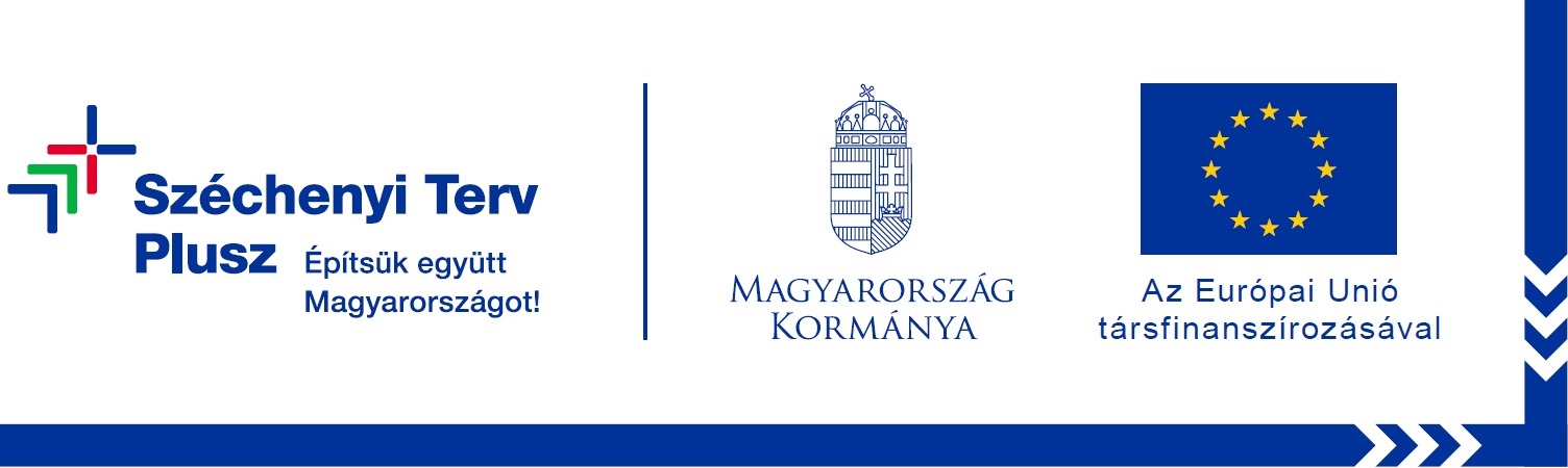 Pályázati támogatás - RRF Kedvezményezetti infoblokk